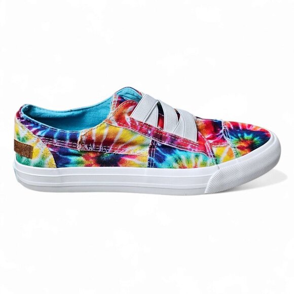 Blowfish Malibu's Marlo Tie Dye Multi Slip On Canvas Sneaker Shoe - Picture 2 of 9